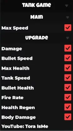TANK Game Hacks scripts